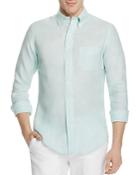 Brooks Brothers Regent Linen Slim Fit Button-down Shirt