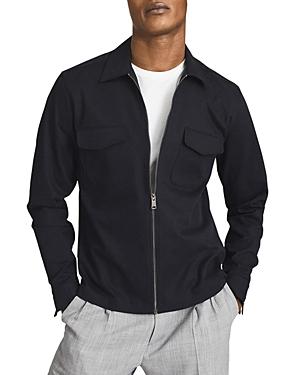 Reiss Gemini Zip Front Overshirt