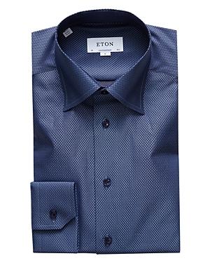 Eton Fancy Textured Regular Fit Dress Shirt