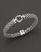 Lagos Enso Diamond Rope Bracelet In Sterling Silver