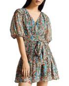 Ted Baker Tiania Smock Panel Wrap Mini Dress
