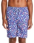 Peter Millar Ship Faced Swim Trunks