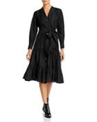 Kobi Halperin Becca Wrap Ruffled Tier Dress