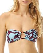 Kate Spade New York Ring Bandeau Bikini Top