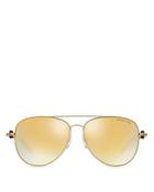 Michael Kors Pandora Aviator Mirrored Sunglasses, 58mm