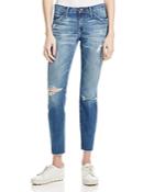 Current/elliott The Stiletto Jeans In Mary Jane Destroy