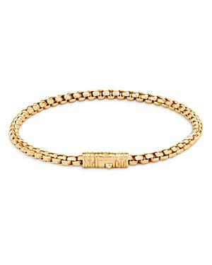 John Hardy Men's Classic Chain Silver Lava Medium Flat Chain Bracelet