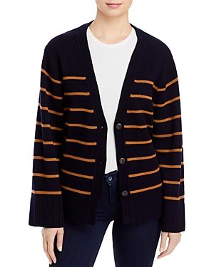 Vince Breton Striped Cardigan