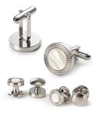 The Men's Store At Bloomingdale's Decorative Circle Stud And Cufflink Set - 100% Exclusive