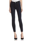 Paige Hoxton High Rise Ankle Jeans In Mona