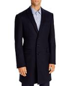 Emporio Armani Wool & Cashmere Classic Fit Overcoat