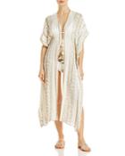 Surf Gypsy Embellished Duster Swim Cover-up