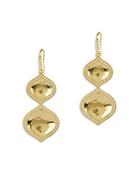 Amrapali Jewels Diamond Double Pallavi Chandni Drop Earrings In 18k Yellow Gold, 1.82 Ct. T.w.