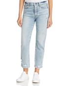 7 For All Mankind Edie Straight Jeans In Mineral Desert Springs