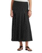 Lauren Ralph Lauren Polka Dot A Line Skirt