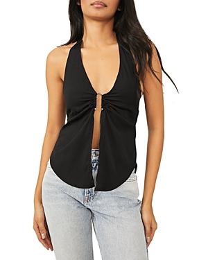 Free People Calista Split Front Halter Top