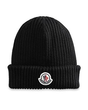 Moncler Logo Wool Beanie