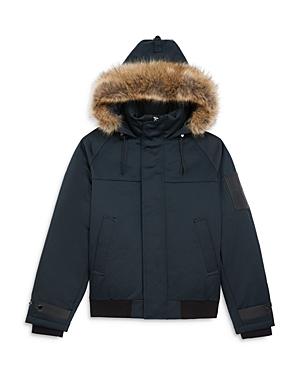 The Kooples Faux Fur Trimmed Down Jacket