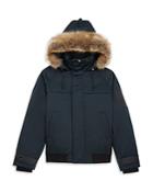 The Kooples Faux Fur Trimmed Down Jacket