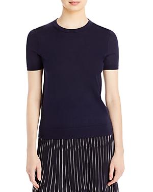 Boss Falyssia Wool Short Sleeve Sweater