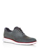 Cole Haan Men's 2.zerogrand Perforated Nubuck Leather Oxfords