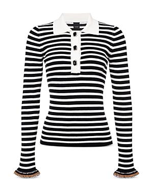 Pinko Ribbed Wool Blend Sweater