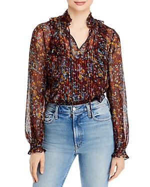 Lafayette 148 New York Harlan Printed Blouse