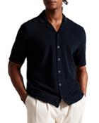 Ted Baker Leopold Relaxed Fit Towelling Shirt