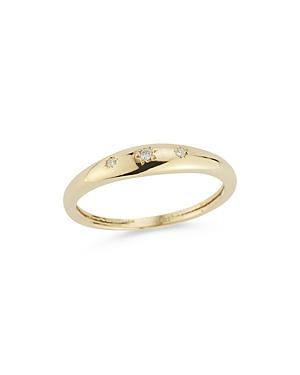 Moon & Meadow 14k Yellow Gold Diamond Trio Ring - 100% Exclusive
