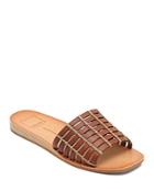 Dolce Vita Women's Colsen Cage Leather Slide Sandals