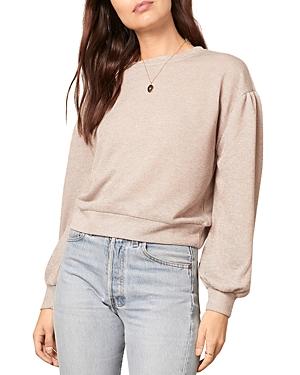 Cupcakes And Cashmere Heidi Metallic French Terry Sweatshirt