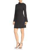 Vince Camuto Foldover Collar Bell-sleeve Dress - 100% Exclusive