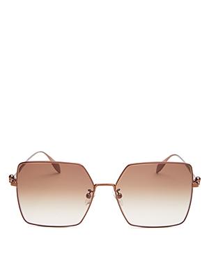 Alexander Mcqueen Women's Square Sunglasses, 60mm