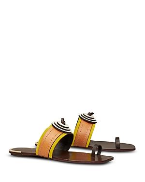 Tory Burch Women's Artisanal Knot Slide Sandals