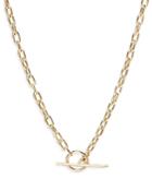 Zoe Chicco 14k Yellow Gold Square Link Chain Toggle Necklace, 16
