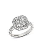 Bloomingdale's Diamond Cluster Ring In 14k White Gold, 1.95 Ct. T.w. - 100% Exclusive