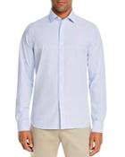 The Men's Store At Bloomingdale's Plaid Cotton-blend Classic Fit Shirt - 100% Exclusive