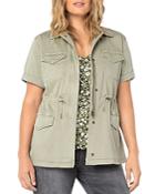 Liverpool Los Angeles Short Sleeve Cargo Jacket