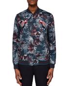 Ted Baker Parma Printed And Embroidered Jacket