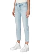 7 For All Mankind Roxanne Ankle Jeans In Luxe Vintage Sandalwood