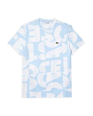 Lacoste Heritage Cotton Logo Graphic Tee