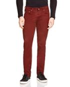 Ag Matchbox Slim Fit Jeans In Red