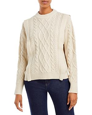 Aqua Cable Knit Sweater - 100% Exclusive