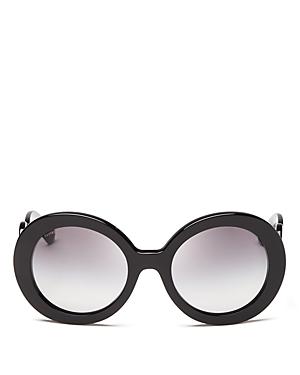 Prada Women's Round Baroque Sunglasses, 55mm