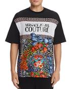 Versace Jeans Couture Floral Graphic Tee