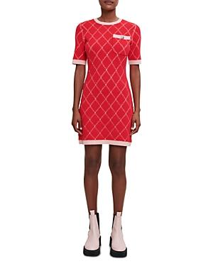 Maje Road Short Sleeve Dress