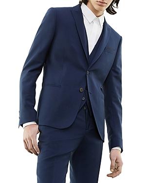 The Kooples Solid Regular Fit Suit Jacket