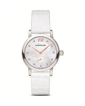 Montblanc Star Classique Lady Quartz Watch With Diamonds, 30mm