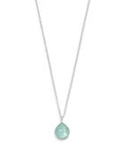 Ippolita Sterling Silver Wonderland Celery Mother Of Pearl & Rock Crystal Teardrop Pendant Necklace, 16-18