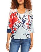 Nic+zoe Art Scene Four-way Cardigan